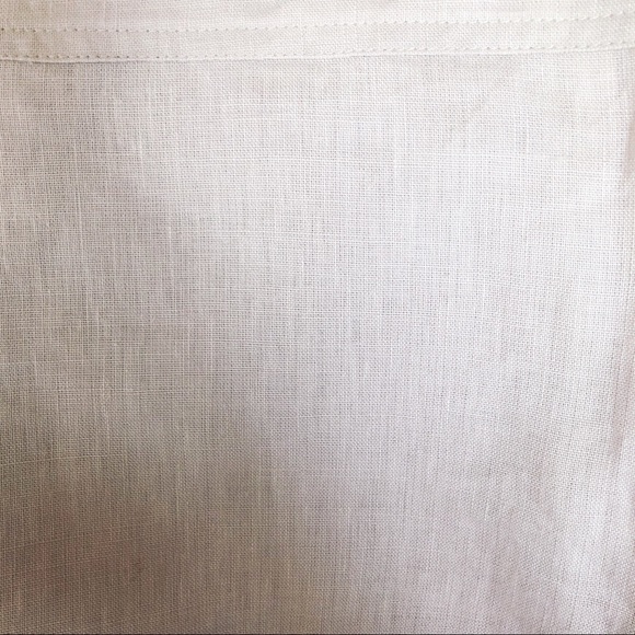 { WILLI SMITH } Light Tan Khaki Linen Skirt - Picture 6 of 7